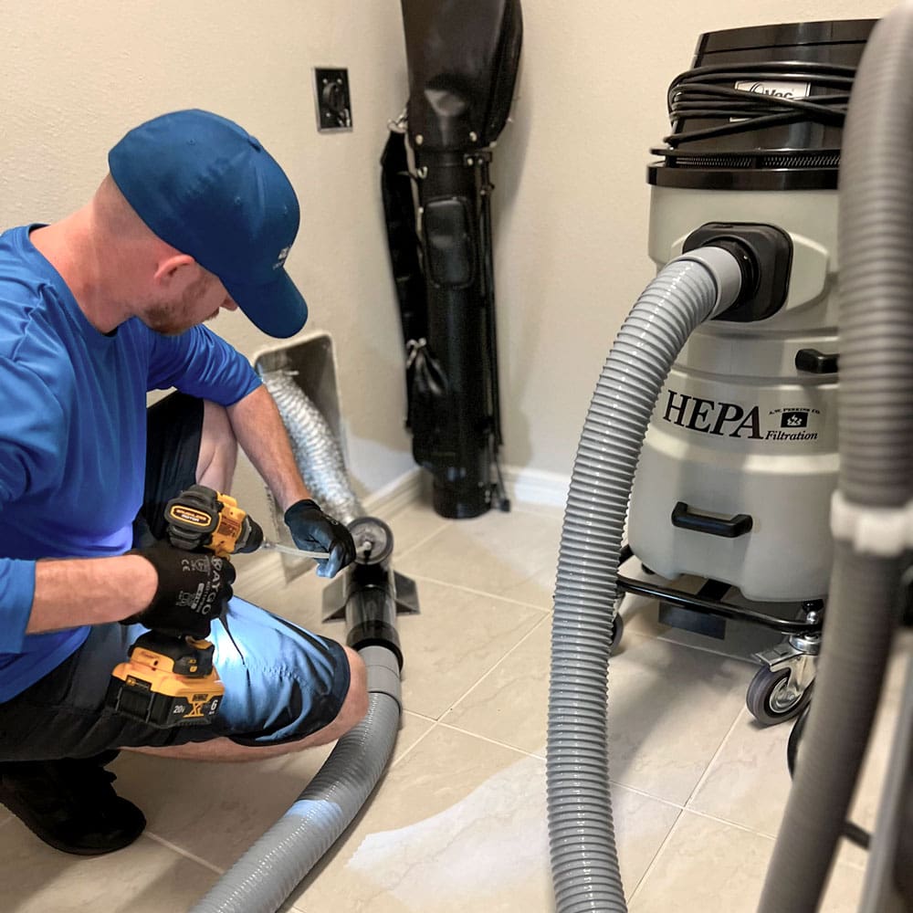 Interior Dryer Vent Cleaning